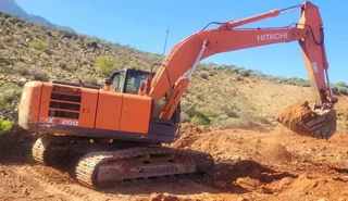 Hitachi Zaxis 200-5G Excavator / Graafmasjien For Sale (013872)