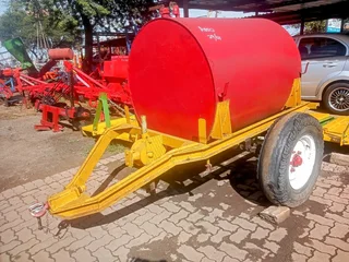Enkel As Diesel Sleepwa / Single Axle Diesel Trailer For Sale (013952)