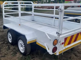 Double Axle Trailer / Dubbelas Sleepwa for Sale (014390)