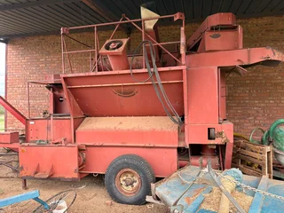 Vetsak Stroper / Harvester &amp; Blaar Kar / Leaf Wagon (014605)