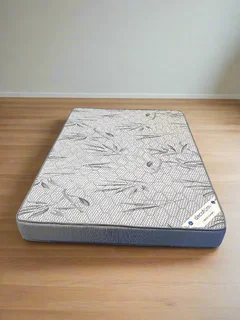 Comfortable Double-Size Mattress with Soft Fabric Cover – Great Condition- A55980