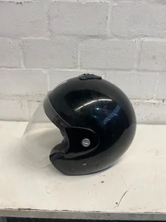 Black Motorcycle Helmet- A49933