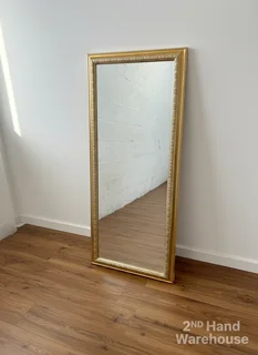 Elegant Gold Ornate Full-Length Mirror 133 x 56cm- A56251