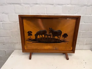 Copper Fire Screen from Rhodesian (79cm x 62cm)- A48550