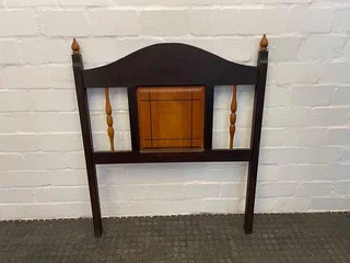 Darkwood Yellowwood Single Headboard- A42585