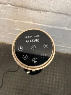 Goldair Black Fan/Heater (Model: GPTC-9200R)- A50954