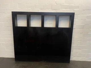 Dark Wood Queen Size Headboard- A43282