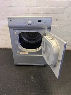 LG ClothesCare 7.5kg Tumble Dryer - Starts Immediately and stops only when Unplugged- A56322