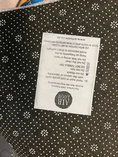 Vintage Orange and Black Geometric Area Rug – Slight Wear- A54532