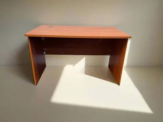 Wooden Office Desk with Scratches (Width: 120cm) (Height: 71.5cm)- A50159