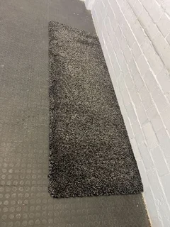 Shaggy Luxury Brown Carpet (84cm x 255cm) - PRICE DROP- A50818