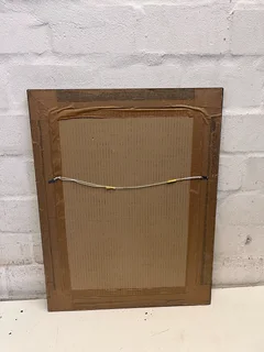 Framed Artistic Print of Figure in Casual Wear, Minor Scratches- A54454