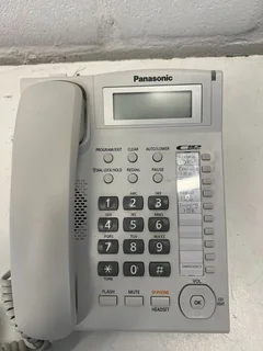 Panasonic White Single Line Landline Phone- A50842