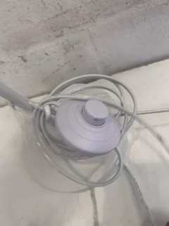 White Floor Lamp- A46957