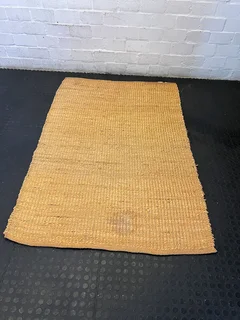 Rustic Natural Fiber Area Rug - Jute Style Mat - 180 x 120cm- A56720