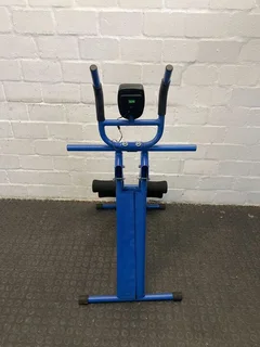 Blue Power Plank Exercise Machine- A50898