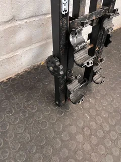 HoldFast Steel Framed Two Bicycle Carrier (Rusted)- A51376