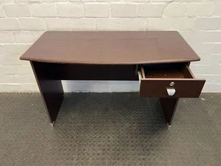 Amalet Dark Brown Wooden Slim Office Desk (Width: 122cm)(Height: 77cm)- A50691