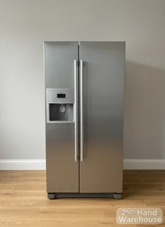 Siemens Stainless Steel Side-by-Side Refrigerator with Water & Ice Dispenser- A56122