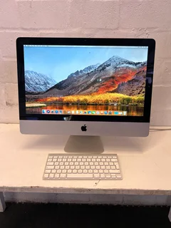 Apple iMac Desktop Computer intel core i5 4GB RAM with Silver Finish and Wireless Keyboard- A56060