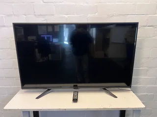 55-inch Black LED TV with Remote- A54471