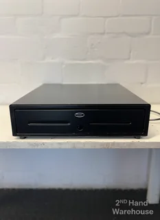 Posquip Secure Cash Drawer - Black POS Till- A56324