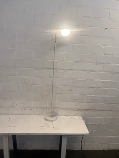 White Floor Lamp- A46957