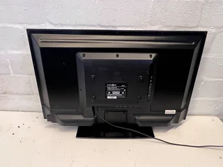 32-inch LED TV - Slim Black Design with Minor Scratches- A54859