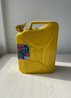 Robust 20L Yellow Metal Diesel Fuel Can- A56167