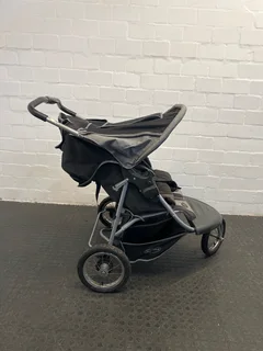 Black Twin Pram - Price Drop- A50080