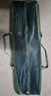 Camping shower cubicle.