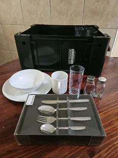 Ammo box dinner set