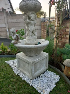Beautiful roman water feature