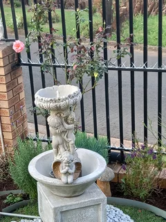 Beautiful roman water feature