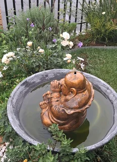 Buddha water feature for garden