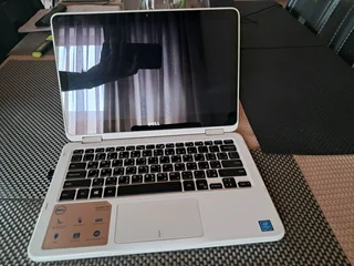 Dell 2 in 1 laptop and ipad