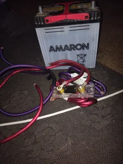 Car Battery & car amp fuse