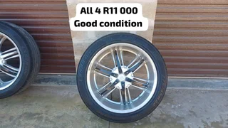 Rims and tyres in good condition