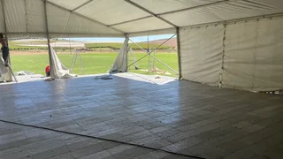 flooring hire for events stage and drapping