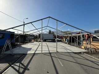 flooring hire for events stage and drapping