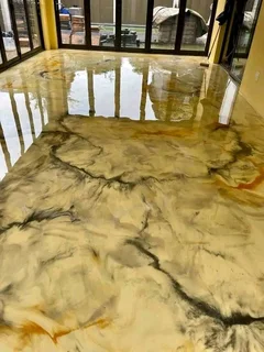 specialise in decorative walls and floors finishes