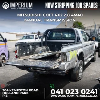 Mitsubishi colt 4x2 2.8 4M40 ma