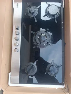 5 Burner Gas Stove Glass Hop