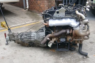 GD6 2.4 Diesel Engine with Gearboxand complete kit for GD6 conversion.