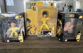 Bruce lee 3 set collectible figures
