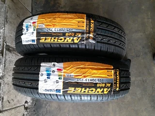 Brandnew 155/70/13 and good secondhand for sale at affordable prices call/whatsApp 0631966190 ..