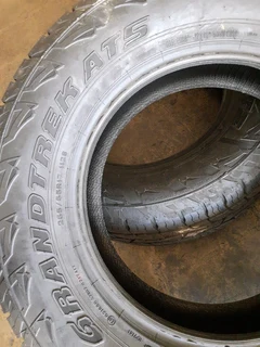 Brandnew 265/65/17 dunlop grandtrack AT5 and secondhand call/whatsApp 0631966190 for details.
