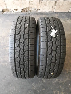 Brandnew 265/65/17 dunlop grandtrack AT5 and secondhand call/whatsApp 0631966190 for details.