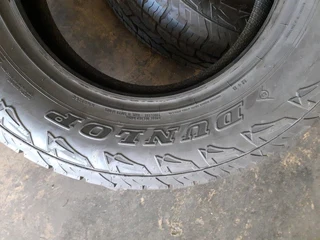Brandnew 265/65/17 dunlop grandtrack AT5 and secondhand call/whatsApp 0631966190 for details.