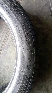 We are selling quality used tyres at affordable prices call/whatsApp 0631966190 for details.